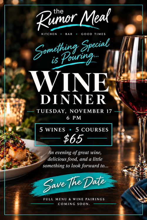 Wine Dinner nov 17